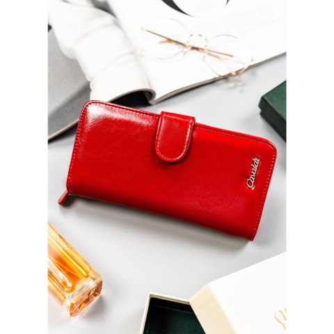 Pojemny, duży portfel damski ze skóry ekologicznej - 4U Cavaldi