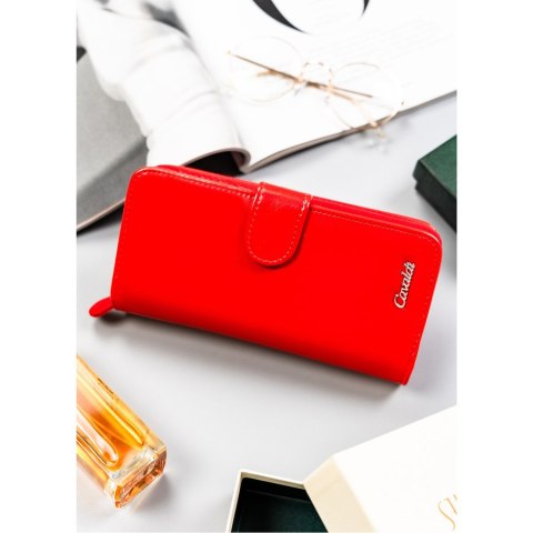 Pojemny, duży portfel damski ze skóry ekologicznej - 4U Cavaldi