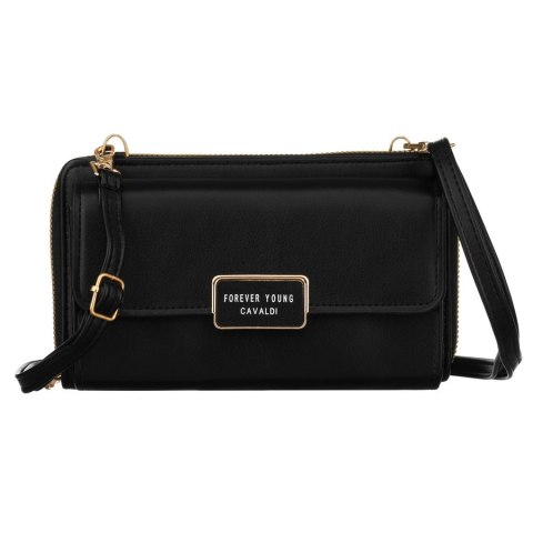 Mini torebka-portfel na długim, doczepianym pasku - 4U Cavaldi