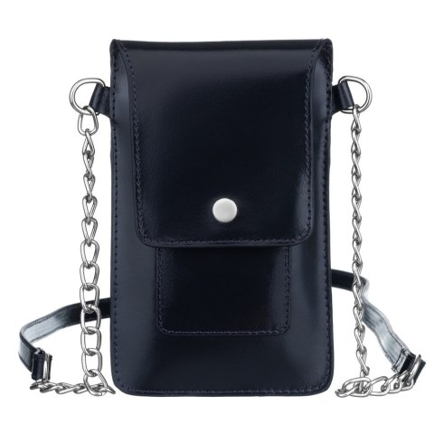 Mini torebka-portfel ze skóry naturalnej - 4U Cavaldi