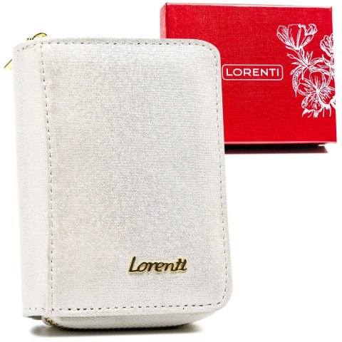 Mały portfel damski ze skóry naturalnej - Lorenti