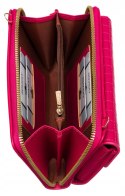 Elegancka mini torebka-portfel na długim, doczepianym pasku - 4U Cavaldi Elegancka mini torebka-portfel na długim, doczepianym pasku - 4U Cavaldi