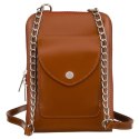 Mini torebka damska ze skóry naturalnej