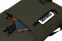Duży plecak roll-top w zielonym kolorze z kieszenią na laptopa - Peterson Duży plecak roll-top w zielonym kolorze z kieszenią na laptopa - Peterson