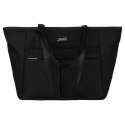 Stylowa torba shopper damska w czarnym kolorze - Peterson Stylowa torba shopper damska w czarnym kolorze - Peterson