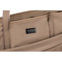 Torebka shopper z zamkiem w kolorze beżowym - Peterson Torebka shopper z zamkiem w kolorze beżowym - Peterson