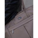 Torebka shopper z zamkiem w kolorze beżowym - Peterson Torebka shopper z zamkiem w kolorze beżowym - Peterson