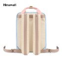 Pastelowy plecak damski na laptopa 14'' z kieszeniami - Himawari Pastelowy plecak damski na laptopa 14'' z kieszeniami - Himawari