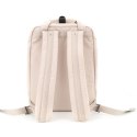 Pojemny, beżowy miejski plecak z miejscem na laptopa - Himawari