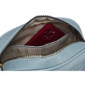 Niebieska listonoszka damska crossbody z wąskim i szerokim paskiem na ramię eko skóra Peterson Niebieska listonoszka damska crossbody z wąskim i szerokim paskiem na ramię eko skóra Peterson