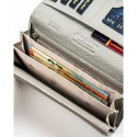 Biały portfel damski z systemem RFID zamykany na zatrzask - Peterson Biały portfel damski z systemem RFID zamykany na zatrzask - Peterson