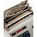 Duży, biały portfel damski ze skóry ekologicznej i naturalnej z systemem RFID - Peterson Duży, biały portfel damski ze skóry ekologicznej i naturalnej z systemem RFID - Peterson