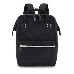 Pojemny plecak w czarnym kolorze z miejscem na laptopa - Himawari