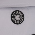 Szaro-czarny plecak szkolny z poliestru z dodatkową saszetką - Peterson Szaro-czarny plecak szkolny z poliestru z dodatkową saszetką - Peterson