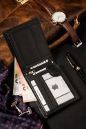 Duży, skórzany portfel męski z systemem RFID - 4U Cavaldi Duży, skórzany portfel męski z systemem RFID - 4U Cavaldi