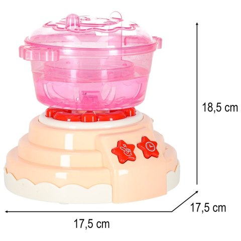 Klej żel kryształowy 3D crystal glue magiczna kuchnia szablony kreatywny zestaw 62 elementy morelowy