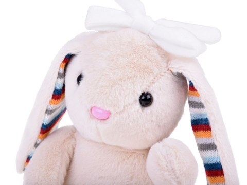 Pluszowy króliczek pozytywka przytulanka maskotka kołysanka ZA5585