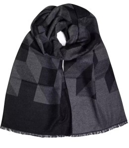 Szal męski szalik z frędzelkami we wzory Elegancki (Wielokolorowy)