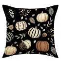 Poszewka na poduszkę 45x45cm piękny druk jesień, dynie - POD242