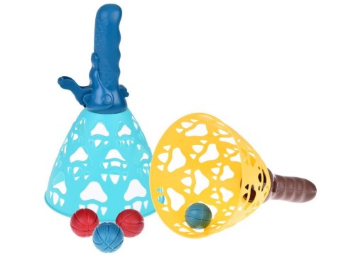 Zestaw sportowy - gra zręcznościowa Złap piłkę do koszyczka SP0770