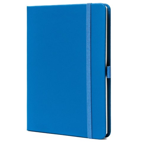 Niebieski notes w formacie B6 zadrukowany w kropki - Peterson