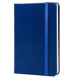 Notes w formacie A6 w granatowym kolorze zadrukowany w kropki - Peterson