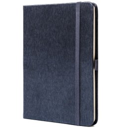 Notes w twardej oprawie w formacie B6 w szarym kolorze,zadrukowany w kropki - Peterson