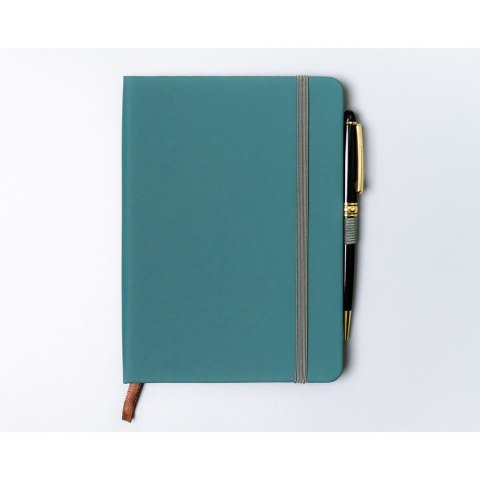 Zielony notes w formacie B6 zadrukowany w kropki - Peterson