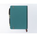 Zielony notes w formacie B6 zadrukowany w kropki - Peterson