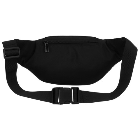 Czarna saszetka męska, jednokomorowa z czterema dodatkowymi kieszeniami, wykonana z cordury - Peterson