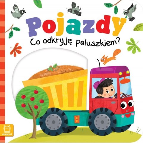 Pojazdy co odkryję paluszkiem Pojazdy co odkryję paluszkiem