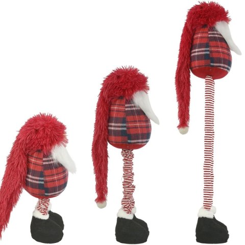 SKRZAT GNOM DEKORACYJNY NA TELESKOPACH 38-88CM CZERWONY