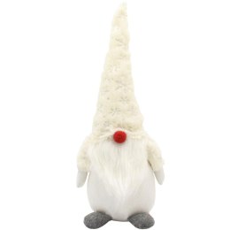 SKRZAT GNOM KRASNAL DEKORACYJNY BIAŁY 45CM