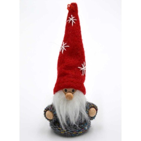 ZAWIESZKA BOMBKA SKRZAT CZERWONY 11CM