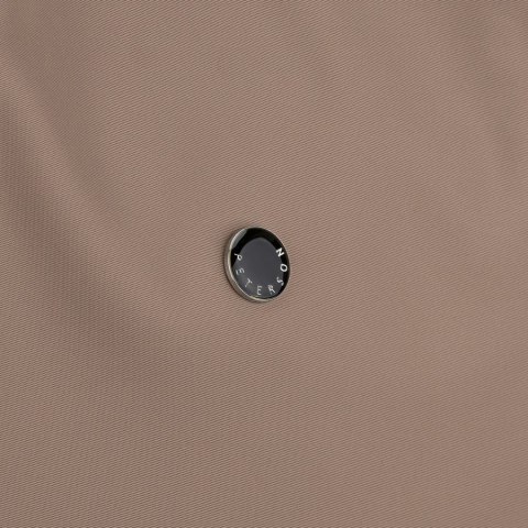 Shopperka damska z poliestru w beżowym kolorze, jednokomorowa i zamykana suwakiem - Peterson