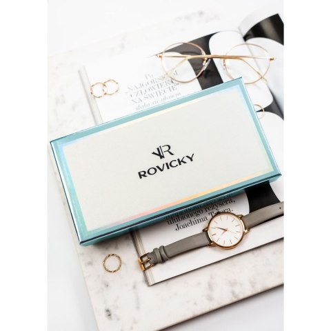 Portfel damski ze skóry ekologicznej w zielonym kolorze, wyposażony w system RFID - Rovicky