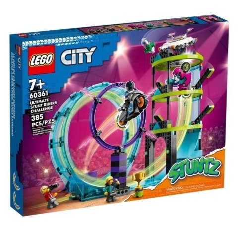 Lego CITY 60361 Ekstremalne wyzwanie kaskaderskie Lego CITY 60361 Ekstremalne wyzwanie kaskaderskie