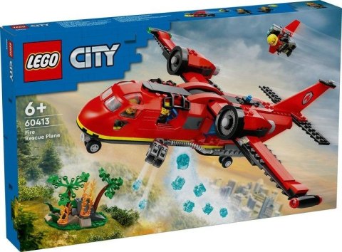 Lego CITY 60413 Strażacki samolot ratunkowy Lego CITY 60413 Strażacki samolot ratunkowy