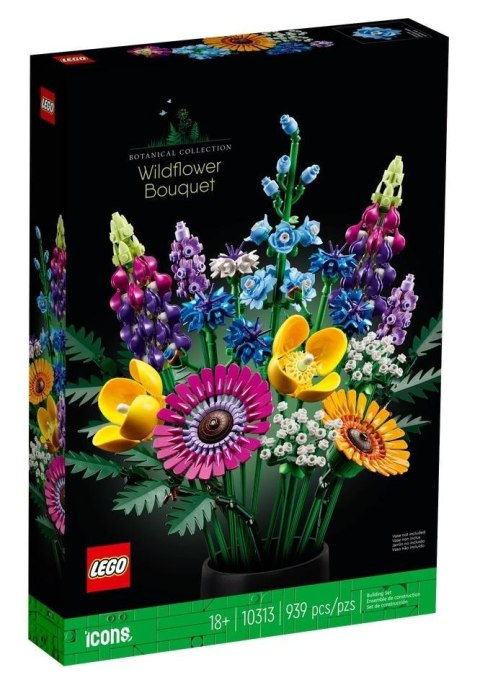 Lego ICONS 10313 Bukiet z polnych kwiatów Lego ICONS 10313 Bukiet z polnych kwiatów